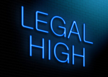 Schriftzug "Legal High"
